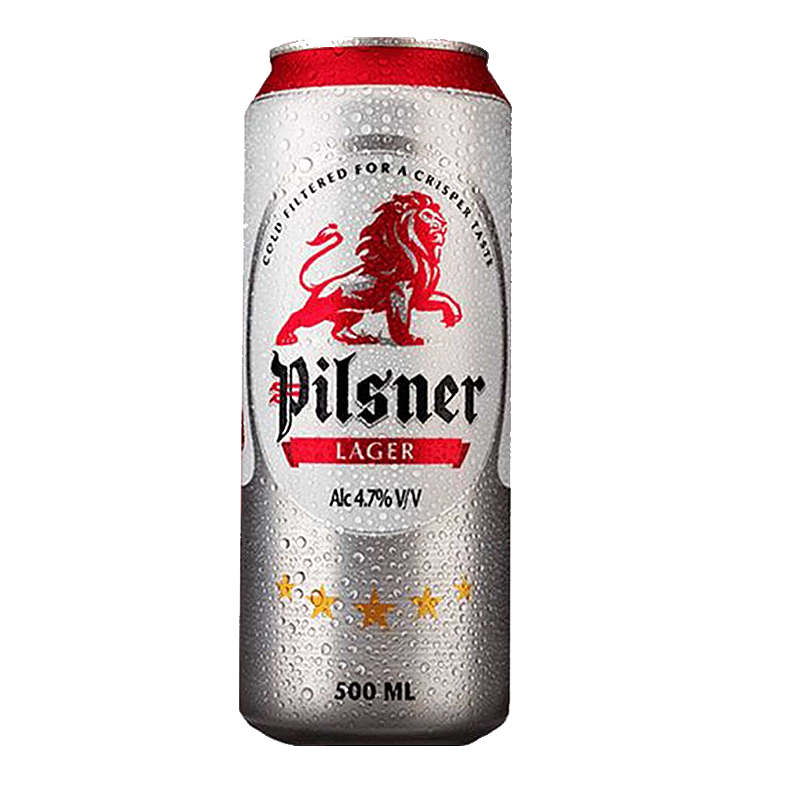 PILSNER LAGER </br>- 500ML CAN 6 PACK