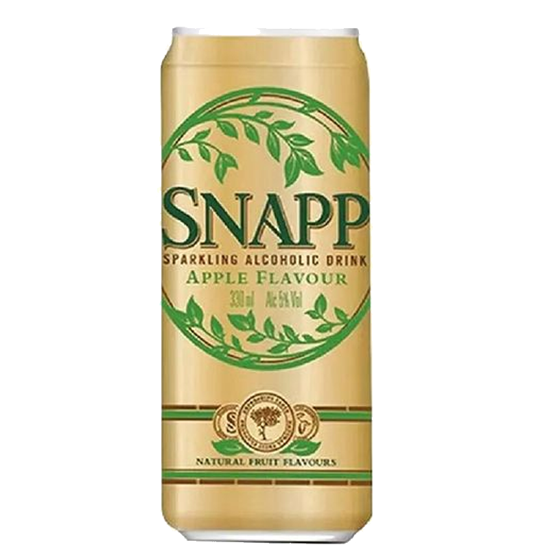 SNAPP APPLE FLAVOUR CAN </br>- 300ML