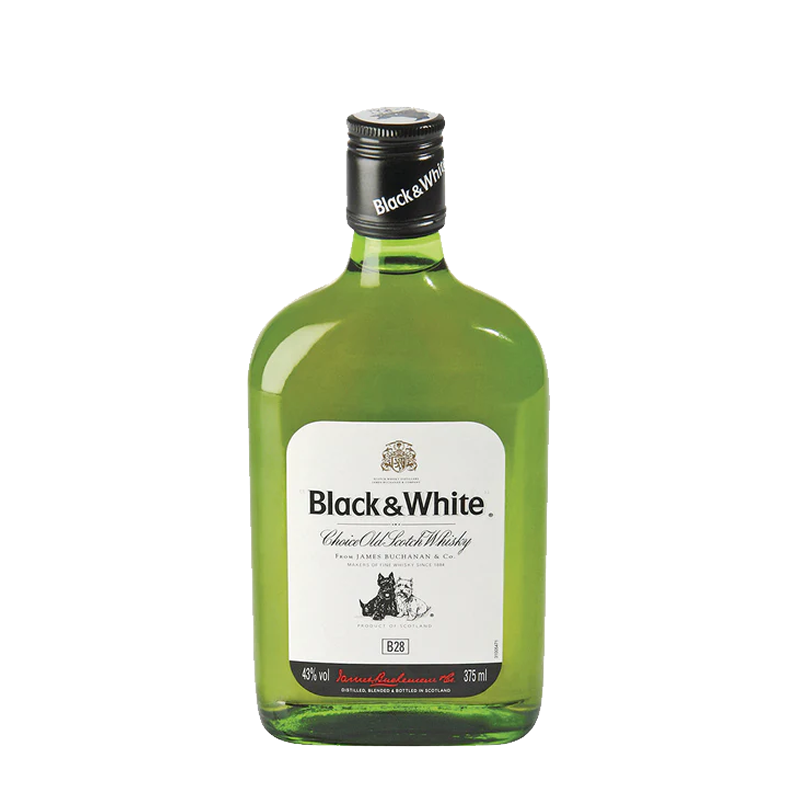 BLACK & WHITE </br>- 375 ML