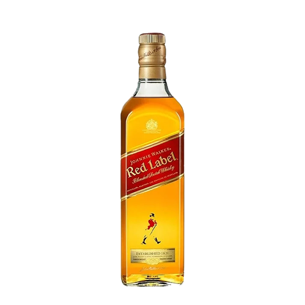 JOHNNIE WALKER RED  LABEL </br>-  375 ML