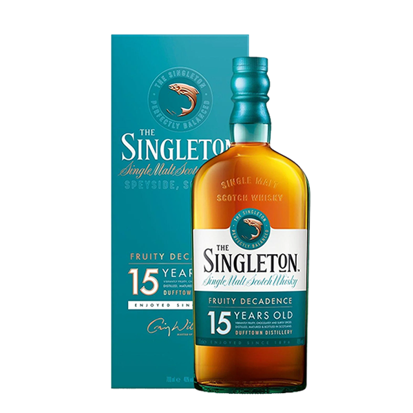 SINGLETON OF DUFFTOWN 15 YEARS  </br>- 750ML