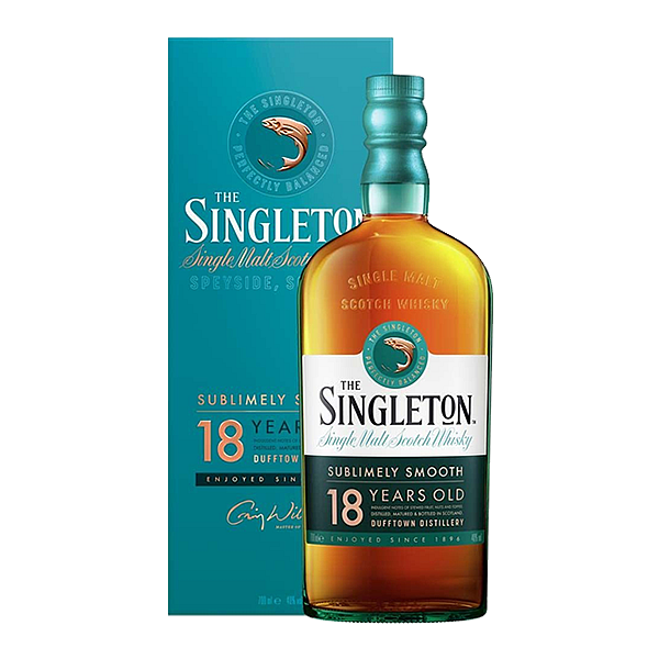 SINGLETON OF DUFFTOWN 18 YEARS  </br>-   700ML