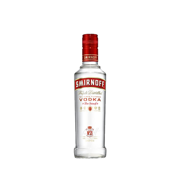 SMIRNOFF RED VODKA  </br>- 350ML