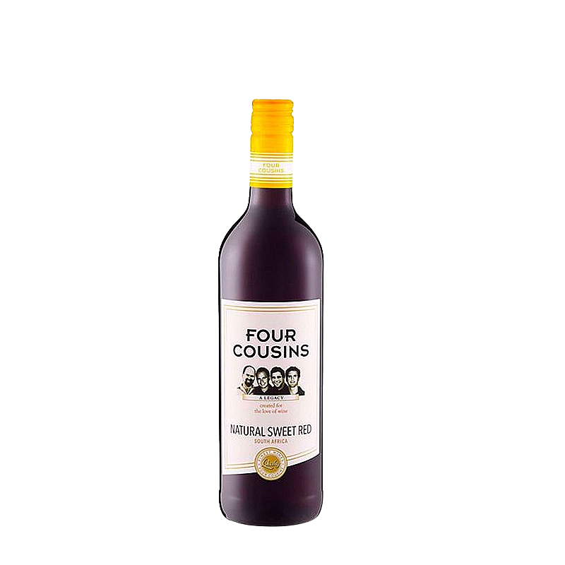4 COUSINS SWEET RED  </br>750ML