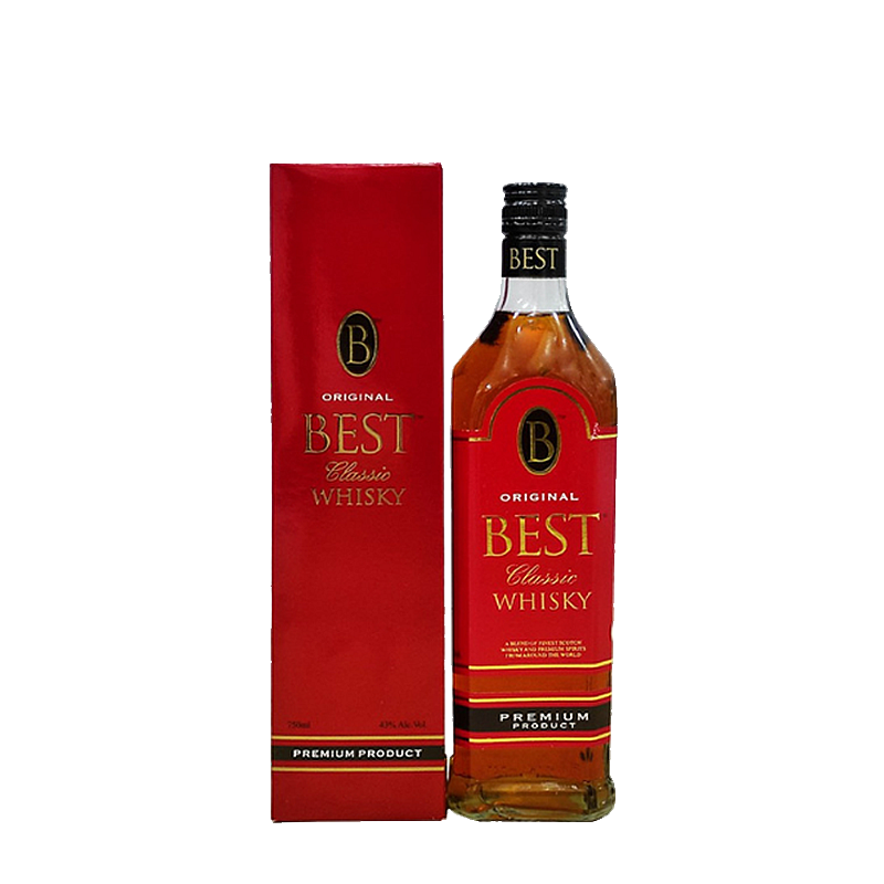 BEST WHISKY </BR>750ML