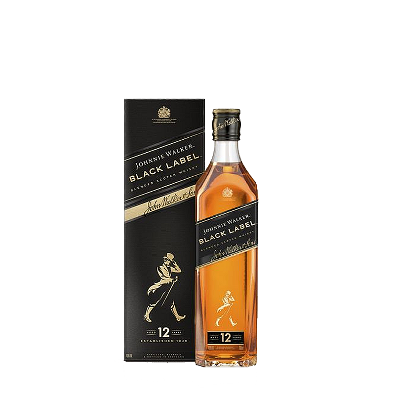 JOHNNIE WALKER BLACK LABEL </br>375ML