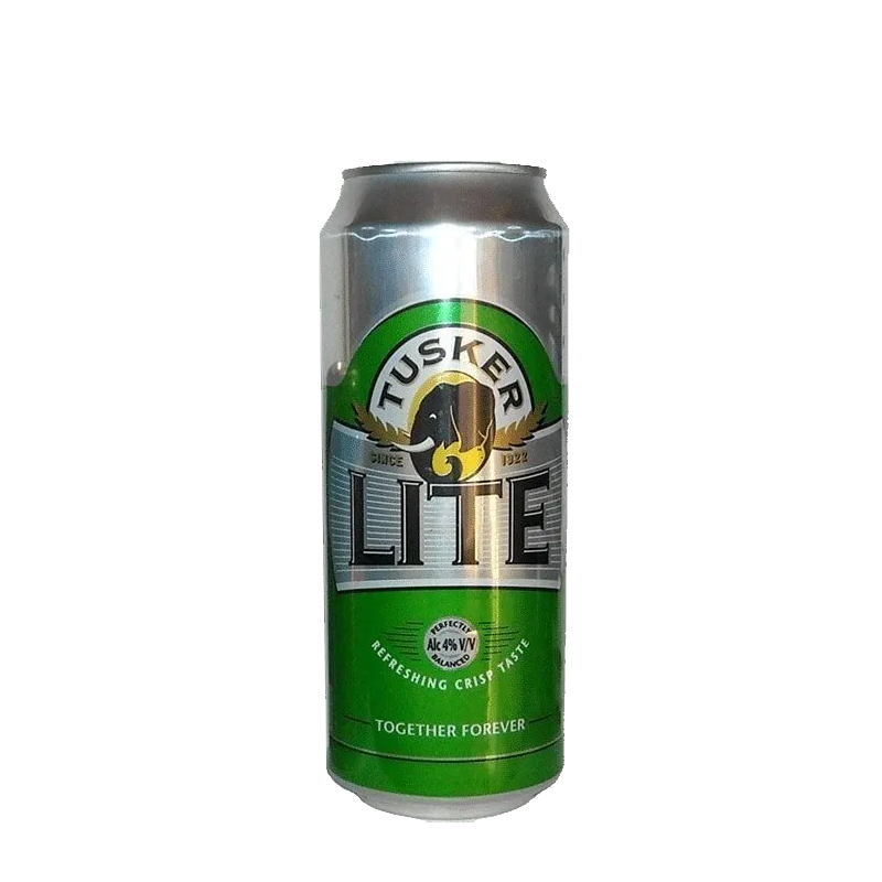 TUSKER LITE CAN </br>500Ml