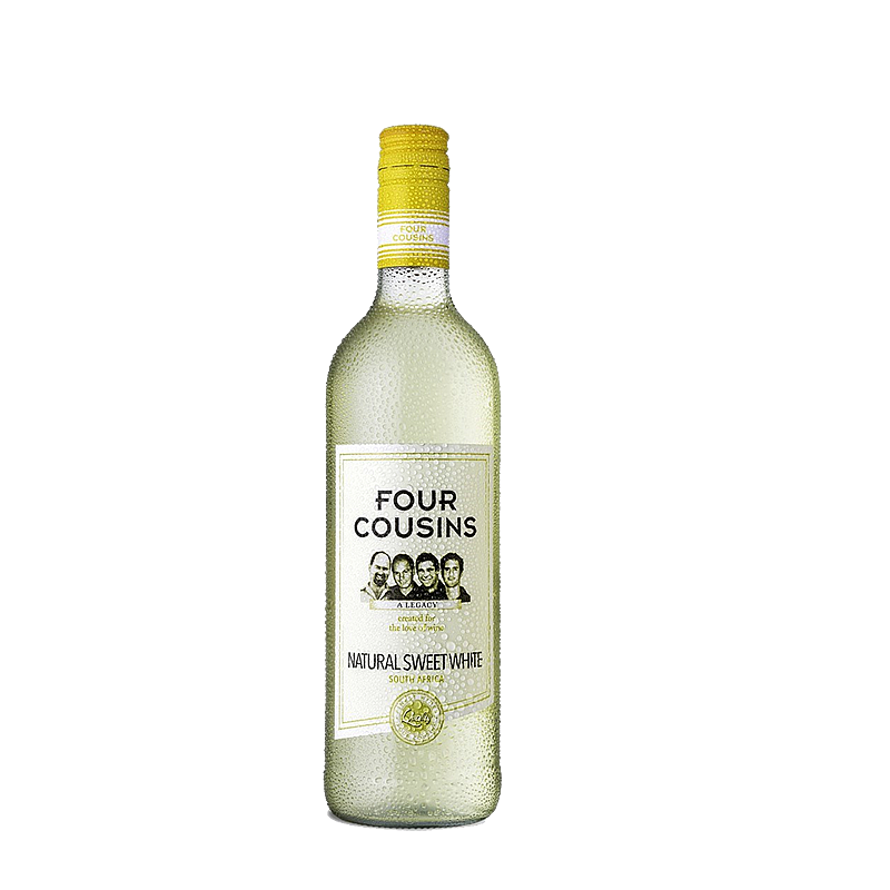 FOUR COUSINS NATURAL SWEET WHITE</BR> 750ML