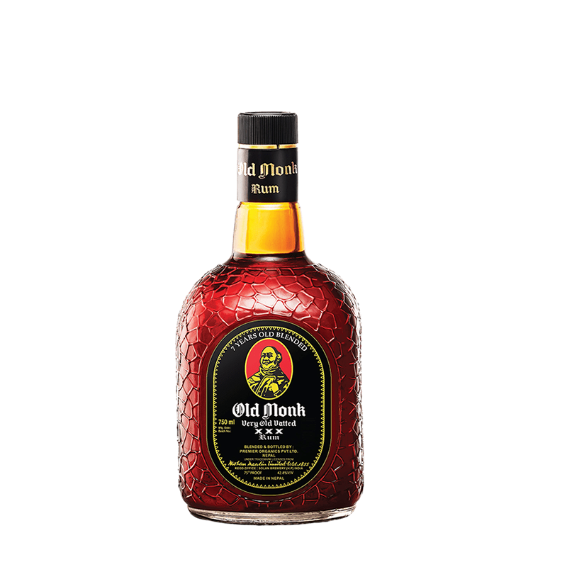 OLD MONK RUM </BR>750ML